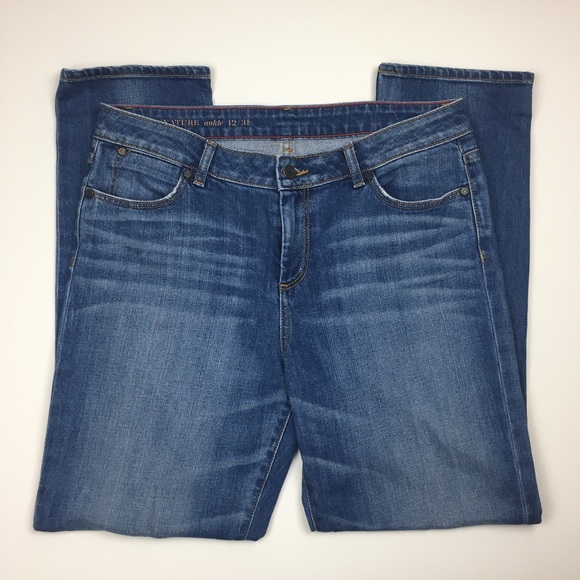 Talbots Denim - Talbots Signature Ankle Medium Wash Jeans 12/31x29
